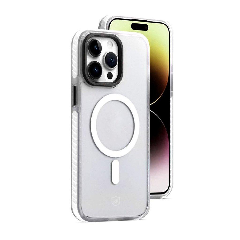Capa Case Capinha MagSafe Pro para iPhone 14 Pro Max Transparente