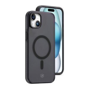 Capa Case Capinha MagSafe Pro Preta para iPhone 15 Proteção Premium e