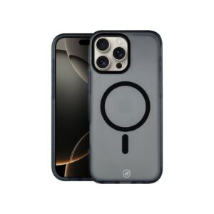 Capa Case Capinha MagSafe Pro Preta para iPhone 16 Pro Carregamento