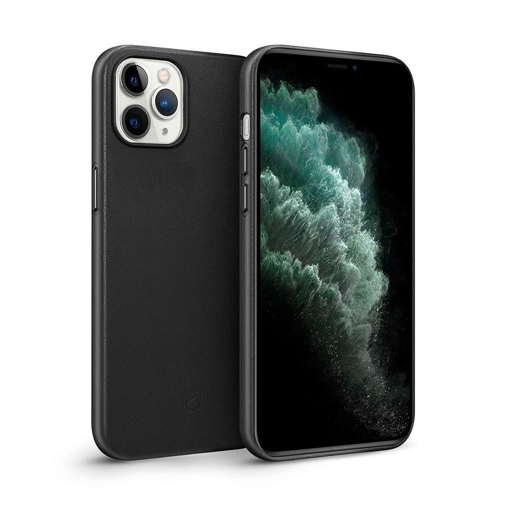 Capa Case Capinha para iPhone 11 Pro Max Couro Dual Preta Gshield