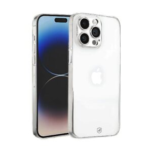 Capa case capinha para iPhone 14 Pro Max Crystal Slim Não Amarela
