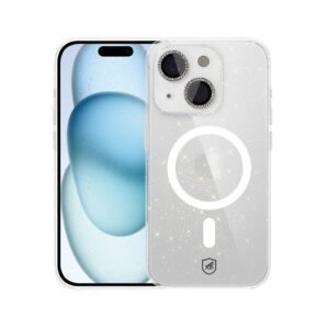 Capa Case Capinha para iPhone 15 MagSafe Glitter Gshield