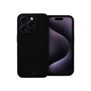 Capa Case Capinha para iPhone 15 Pro Silicon Premium Preta Gshield