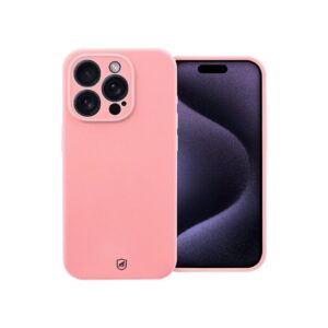 Capa Case Capinha para iPhone 15 Pro Silicon Premium Rosa Gshield