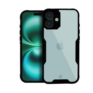 Capa case capinha para iPhone 16 Plus Dual Shock Sense Preta Gshield