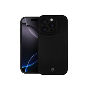 Capa case capinha para iPhone 16 Pro Max Silicon Premium Preta Gshield