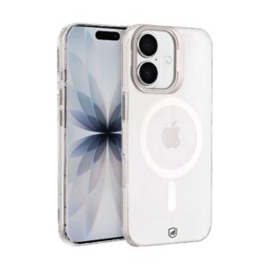 Capa case capinha para iPhone 17 MagSafe Crystal Armor Stand Não