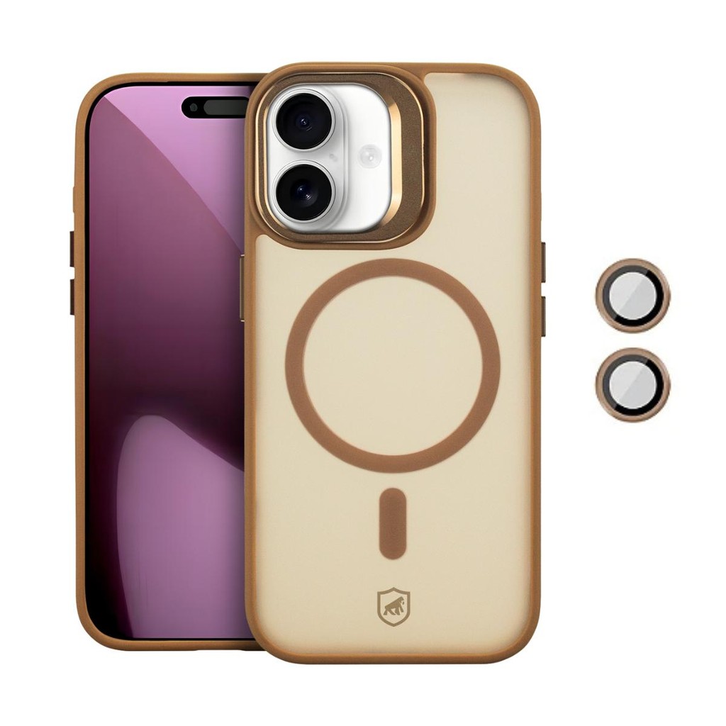 Capa case capinha para iPhone 17 MagSafe Titanium Desert Gshield — Celulares e Acessórios