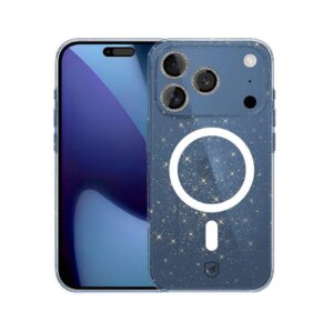 Capa case capinha para iPhone 17 Pro MagSafe Glitter Gshield