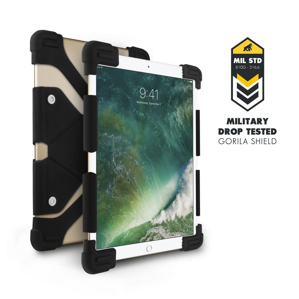 Capa case capinha Tablet Universal Skull Armor Gshield Até 12” Pol