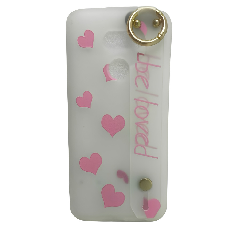 Capa de celular Samsung Galaxy k40 S coração rosa — Celulares e Acessórios