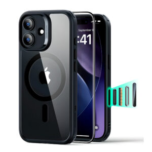 Capa Esr iPhone 17 Halolock Híbrida C Botão Câmera