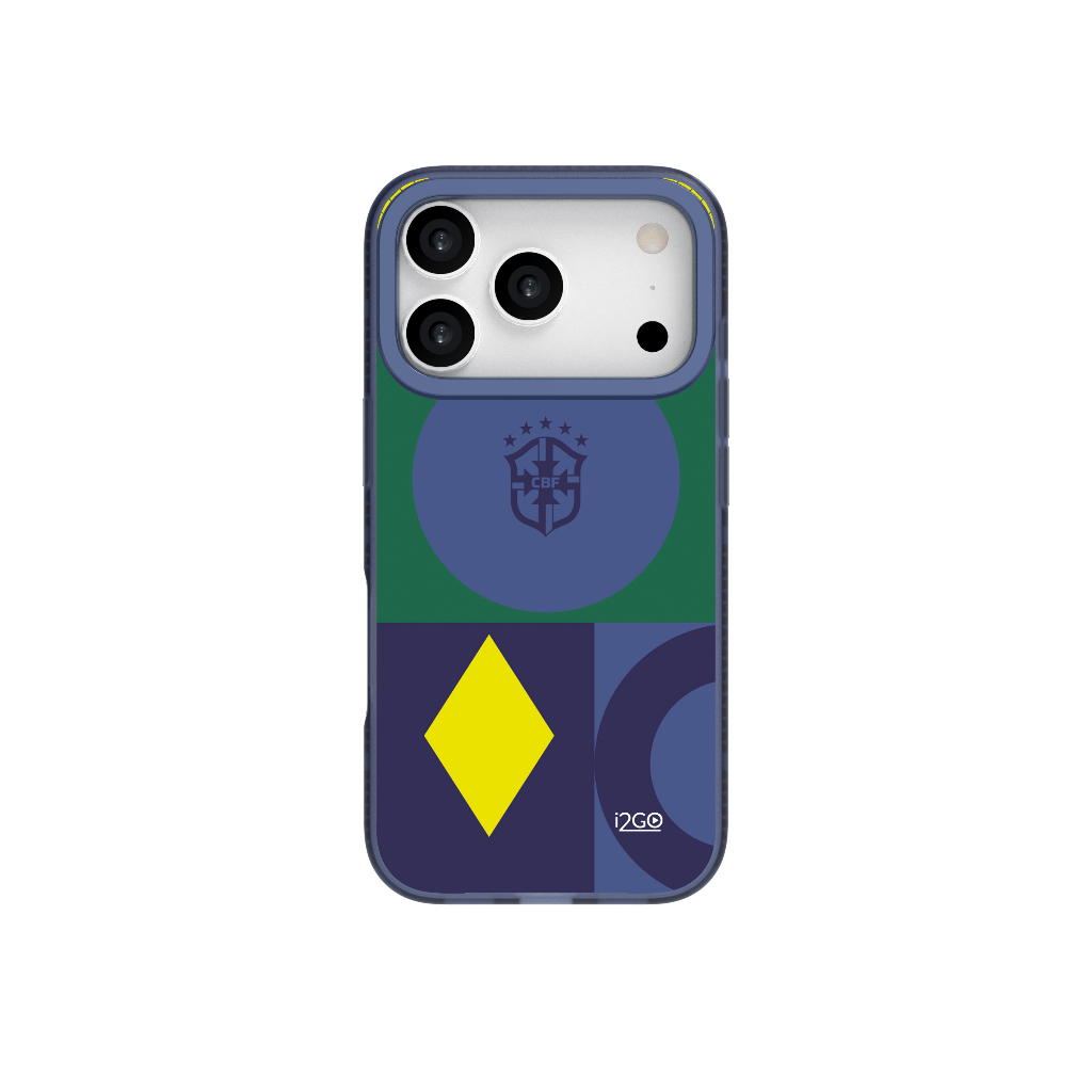 Capa iPhone 17 Pro i2GO Magnética Magcsafe Antichoque Cbf Seleção — Celulares e Acessórios