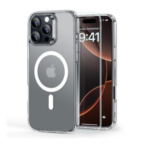 Capa Magsafe Película Vidro Esr para iPhone 16 Pro Max