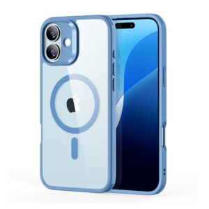 Capa para iPhone 16 Esr Classic Hybrid Azul Transparente