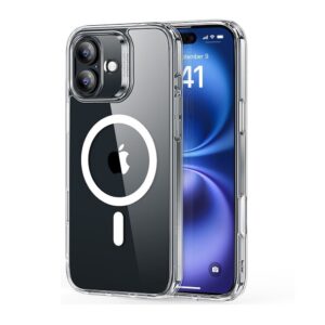 Capa para iPhone 16 Esr com Botão Câmera Transparente