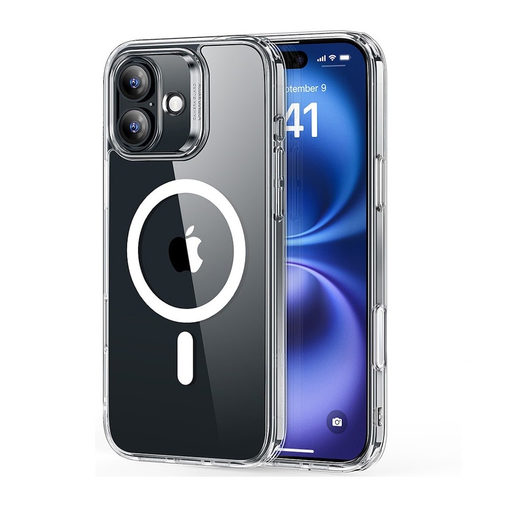 Capa para iPhone 16 Esr com Botão Câmera Transparente — Celulares e Acessórios