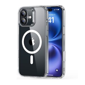 Capa para iPhone 16 Plus Esr Botão Câmera Transparente