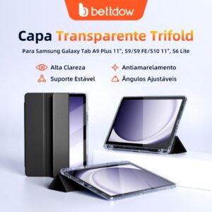 Capa protetora para tablet Bettdow Samsung Galaxy Tab A9+ 2023 S9 S9
