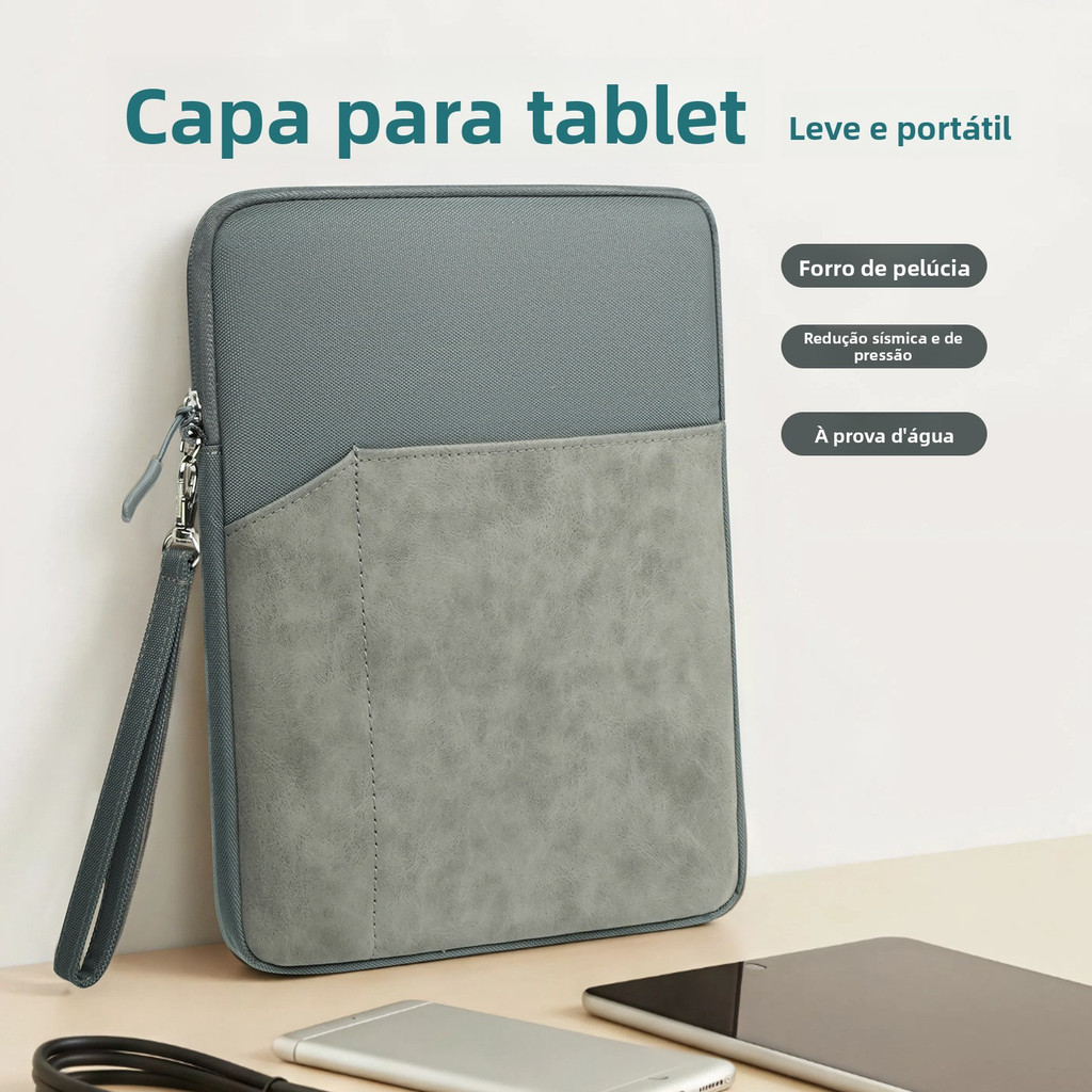 Capa protetora para Tablet PC de 11 e 13 polegadas, à prova d'água à