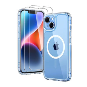 Capa Tauri Magnética iPhone 14 6,1", Proteção Total 360 — Celulares e Acessórios