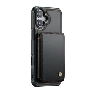 Capa Tipo Carteira Jeehood iPhone 16 Plus 6,7″ pol Preta