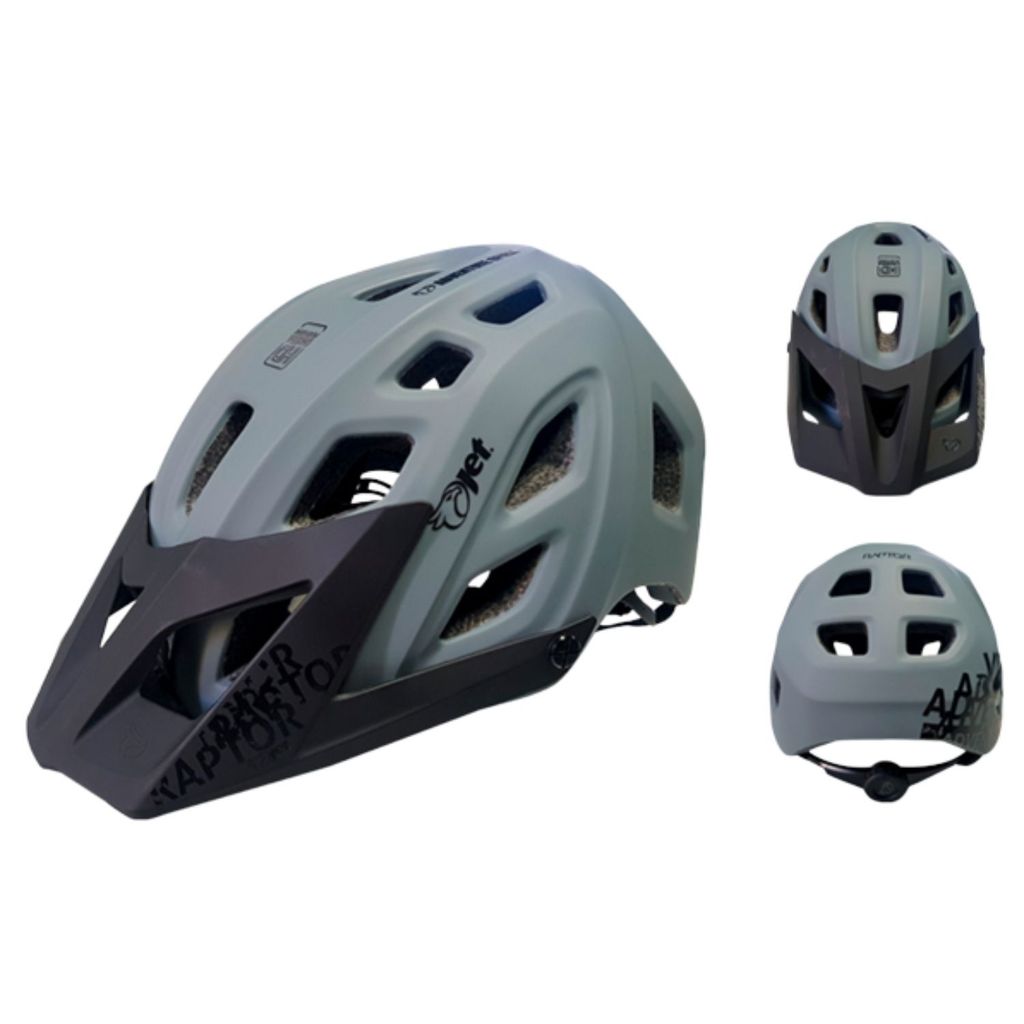 Capacete Ciclismo Jet Raptor Bike Ventilado Mtb Enduro Speed Ajuste
