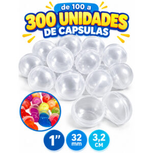 Capsula 1 Polegada Vazias Para Brinquedos Kit Festa Lembrancinha