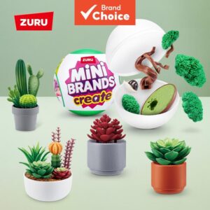Cápsula Misteriosa Zuru Mini Brands Crie o Jardim Coleção de Plantas