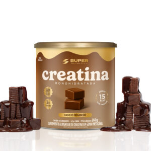 Caramelo de Creatina Sabor Brigadeiro