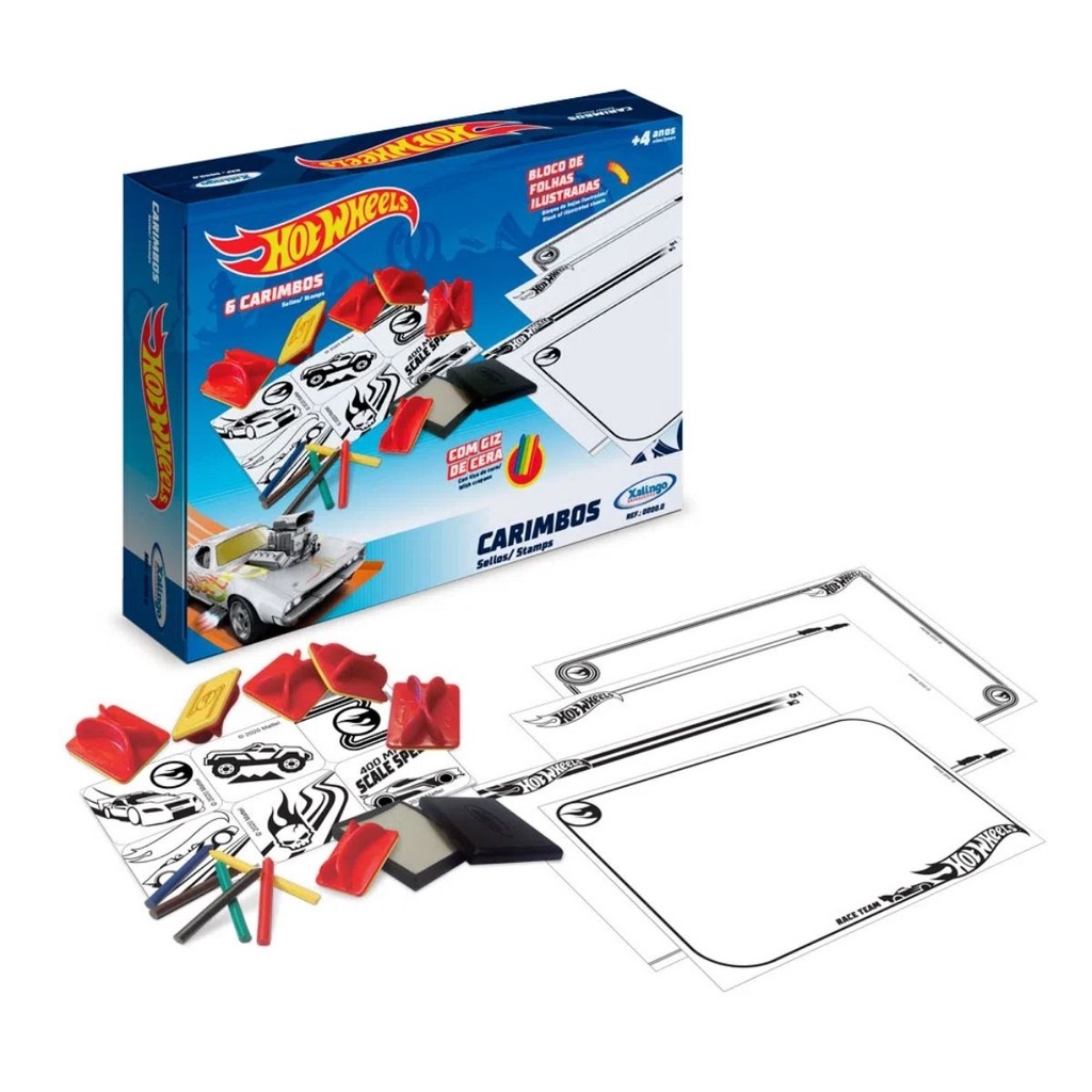 Carimbos Hot Wheels Xalingo 2322.1 — Brinquedos