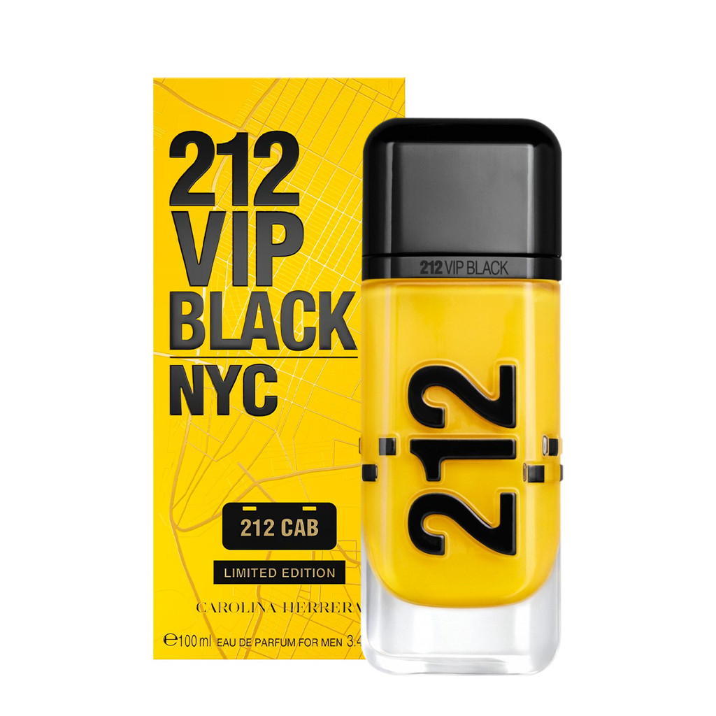 Carolina Herrera 212 Vip Black Cab Eau de Parfum Perfume Masculino