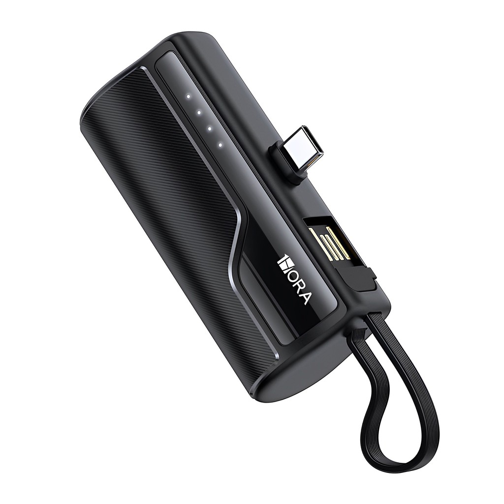 Carregador 1Hora Power Bank 4500mAh Preto — Celulares e Acessórios