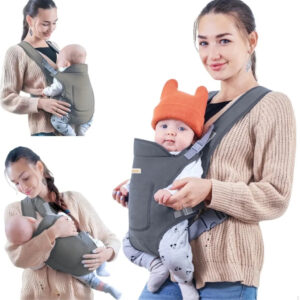 Carregador Canguru Bebê 4 Posições Bolso 0 a 36 Meses Até 15kg