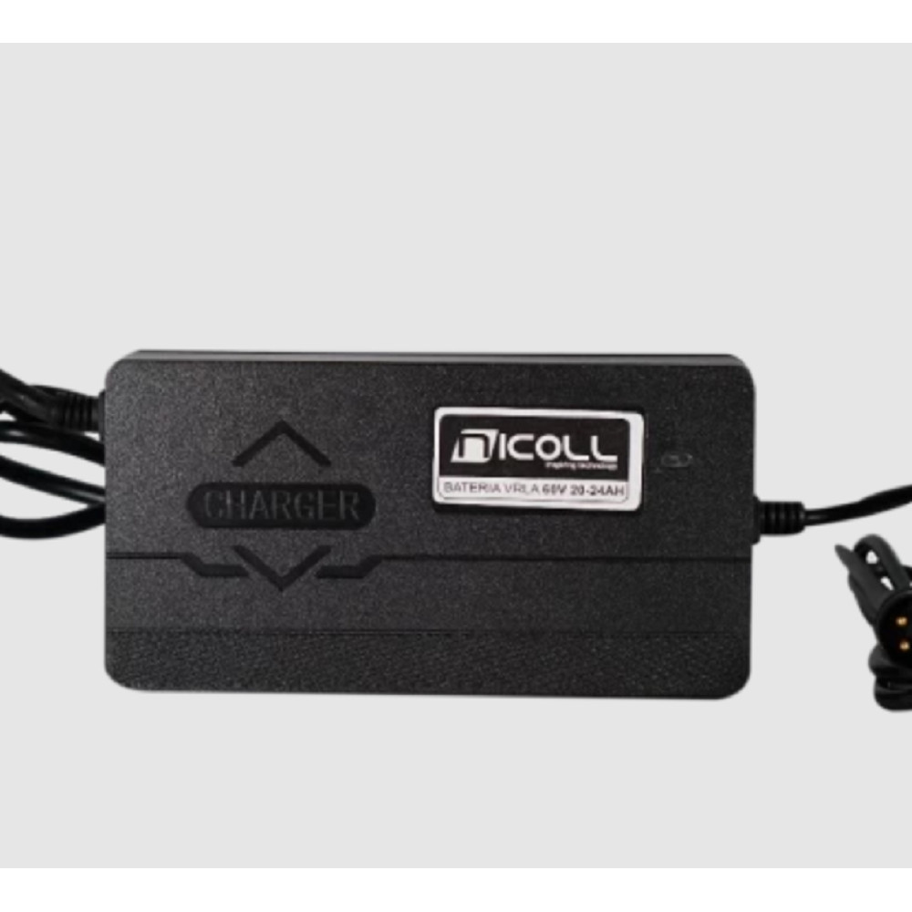 Carregador DE Bateria Bicicleta E Veículo Elétrico 60V 24AH