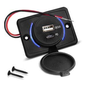 Carregador de Celular p Carro Van Onibus Com Usb- Pd 12 24v