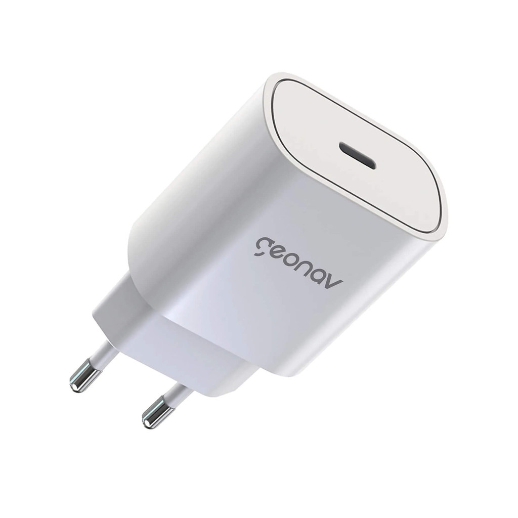 Carregador de Parede Superpower com 25W Branco Geonav CH25PDWT
