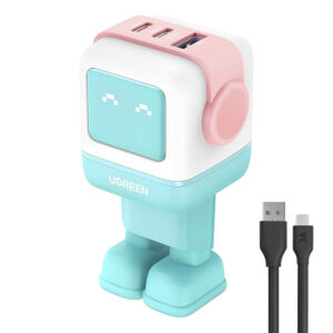 Carregador Parede Ugreen Porta Usb-A C Máx 65W +Cabo — Celulares e Acessórios