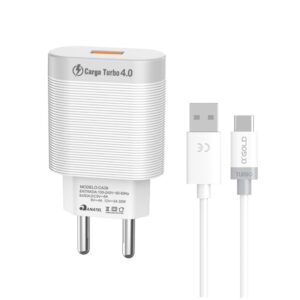 Carregador Pd 30w Para Iphone Samsung Xaiomi Motorola Type-C V8