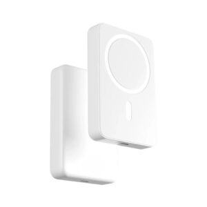 Carregador Portátil Magsafe Wireless Branco 5W P iPhone ou Android
