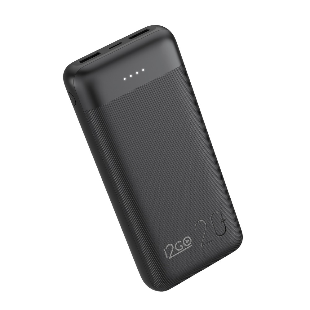 Carregador Portátil Power Bank i2GO 20 mAh 12 W Smart Charge — Celulares e Acessórios
