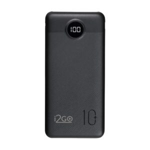 Carregador Portatil Power Bank Turbo i2GO 10mAh 20W Com Diplay 1 e 2 — Celulares e Acessórios