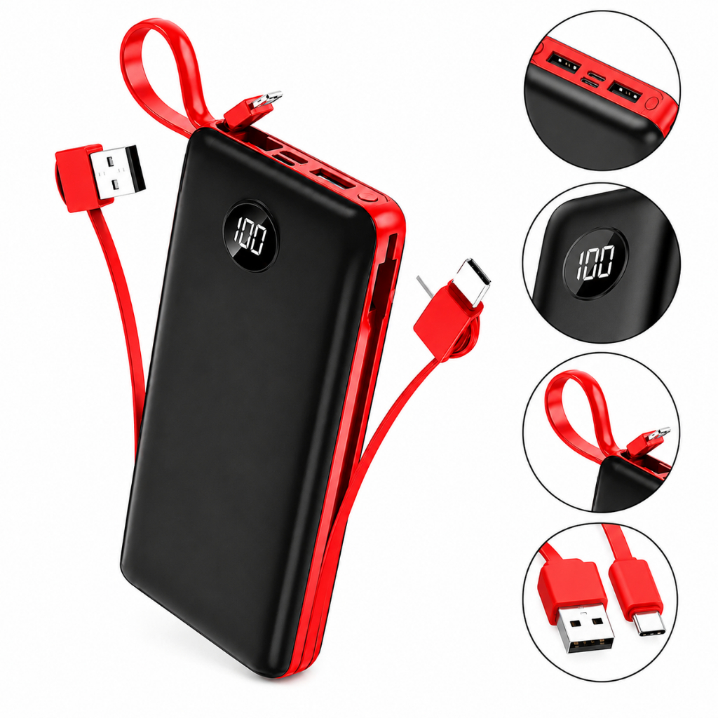 Carregador Portátil Turbo Premium Power Bank 20mAh Original Universal — Celulares e Acessórios