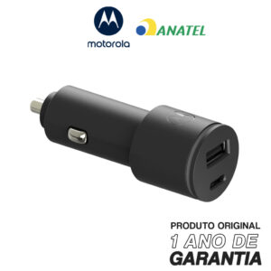 Carregador Portátil Veicular Motorola Turbo Power 45w Sem Cabo