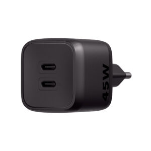 Carregador Turbo 45W GaN EC 20 Power Preto Intelbras — Celulares e Acessórios
