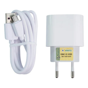 Carregador Turbo Cabo V8 Micro USB 1m Qualcomm 3.0 10W Verde