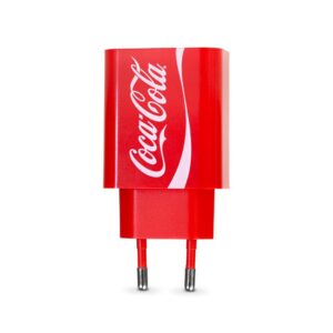 Carregador Turbo Usb-C 20W Vermelho PD Charger Coca-Cola
