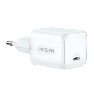 Carregador Ugreen 20W GaN PD3.0 QC4 Rápido Branco