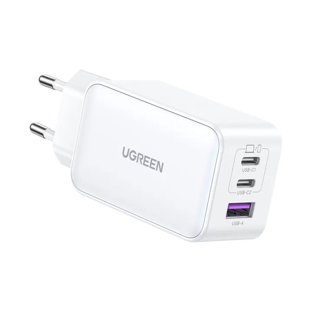 Carregador Usb Ugreen Porta Usb A C Max. 65W Branco
