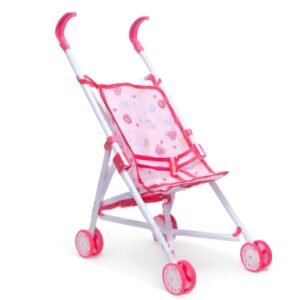 Carrinho De Boneca Dobravel Rosa De Doces Standard Castela Brinquedo